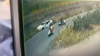 Kendi kendini soymaya kalktı!
