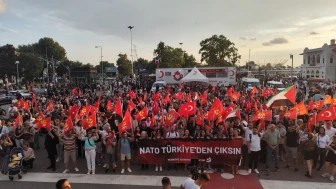 Kadıköy'de NATO eylemi