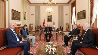 TBMM Başkanı Numan Kurtulmuş, Grup Başkanvekillerini kabul etti
