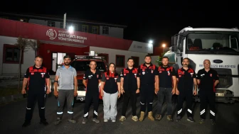 Beylikdüzü ekibi yangın sahasında