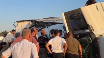 Kuzey Marmara otoyolu'nda tır kazası