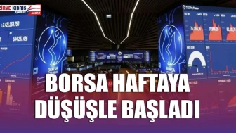 Borsa, Haftaya Sert Bir Düşüşle Başladı