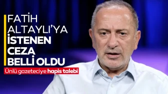 Fatih Altaylı’ya cumhurbaşkanına tehditten hapis cezası talebi!