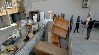 Kiracı eşyaları kullanılamaz hale getirip kaçtı