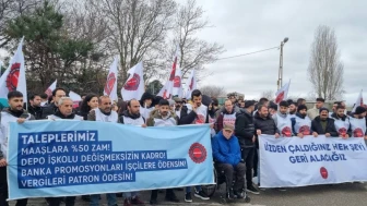 Migros depo işçileri tekrar patronun evinin önüne gideceklerini duyurdu