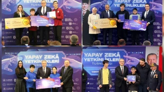 Yapay Zeka Yetkinlikleri Turnuvası'nın ödül töreni yapıldı