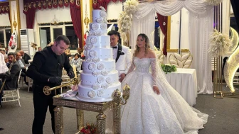 İş İnsanı Murat Yıldız'ın oğlu Muhammet ve Kader hayatlarını muhteşem bir düğünle birleştirdi