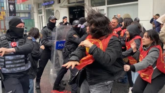 Polis ablukasında 1 Mayıs
