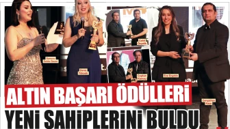 Altın Başarı Ödülleri yeni sahiplerini buldu