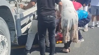 Beton mikserinin çarptığı yaya öldü