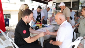 Camide sağlık  taraması yapıldı