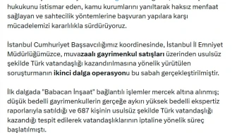 Usulsüz vatandaşlık soruşturmasında 72 gözaltı