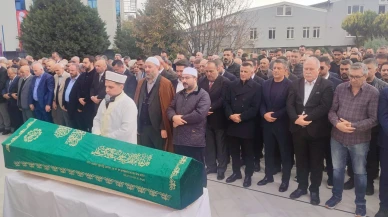 Gökhan Türkeş Öngel'in  babası son yolculuğuna uğurlandı