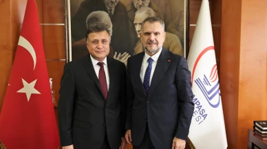 İbrahim Akın  göreve başladı