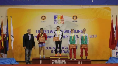 Çatalca Belediyespor oyuncusu Su Soyalp, Balkan Şampiyonası'ndan madalyayla döndü