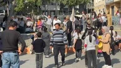 İstanbul'da depremin ardından okullar tahliye edildi!
