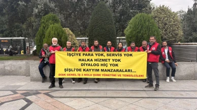 Şişli Belediyesi işçileri isyan noktasına geldi!