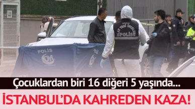 İstanbul'da kahreden kaza!