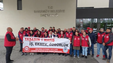 Bakırköy'de 1 Mayıs kutlaması
