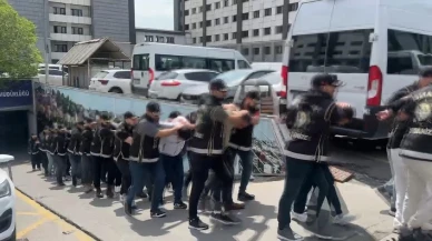 Suç örgütlerine operasyon: 16 gözaltı