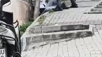 7'inci kattan aşağı atladı!