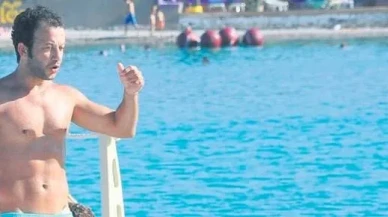 Rıza Kocaoğlu, Bodrum'da şovuyla dikkat çekti