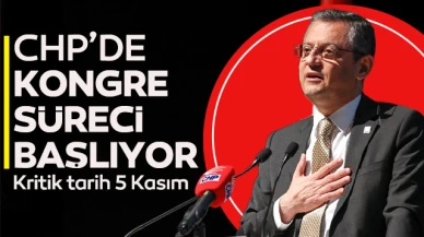 CHP'de kritik tarih 5 Kasım! Kongre süreci başlıyor