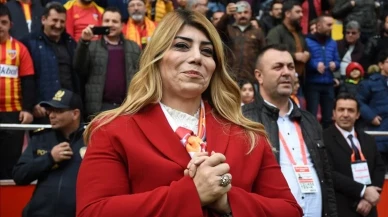 Süper Lig’in ilk kadın başkanına haciz şoku