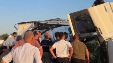 Kuzey Marmara otoyolu'nda tır kazası