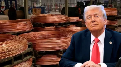 Trump'ın bakır ithalatına yüzde 50 tarife getirmesiyle bakır fiyatları rekor seviyeye ulaştı.
