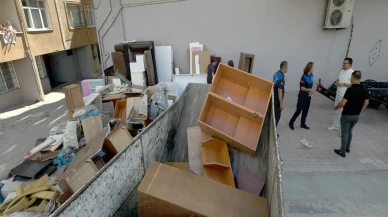 Kiracı eşyaları kullanılamaz hale getirip kaçtı