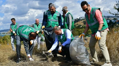 Beylikdüzü'nden 1,5 ton çöp toplandı