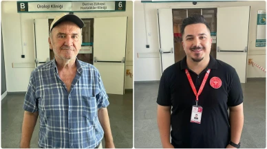 71 yaşındaki hasta Heimlich manevrasıyla kurtuldu