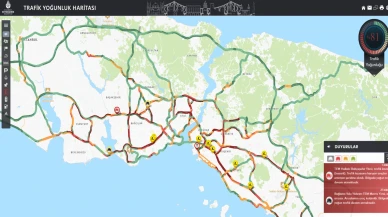 İstanbul'da trafik yoğunluğu yüzde 81'e ulaştı