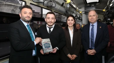 Halk otobüsü kaptanı Zafer Tellioğlu'na teşekkür