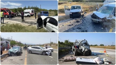 Trafik kazaları yine can yaktı!