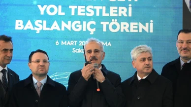 Türkiye'nin ilk hızlı treni saatte 225 kilometre hıza ulaştı