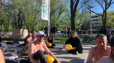 Madenci alanı terk etmeyecek