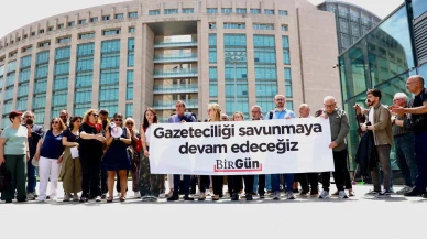 Gazeteciler eylemde!