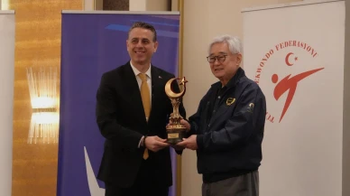 Dünya Taekwondo Federasyonu Başkanı Chungwon Choue İstanbul’da