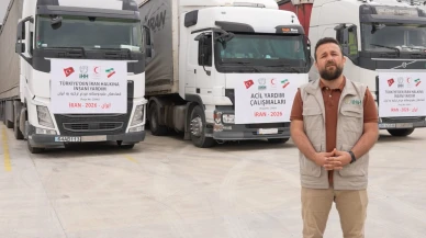 İstanbul'dan İran'a insani yardım