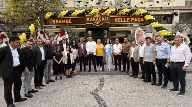 Açılış değil miting: Karacalı Restoran’ın açılışında izdiham yaşandı