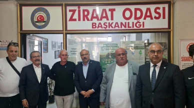 İYİ Parti'den Büyükçekmece Ziraat Odası’na ziyaret: Bölge tarımı ve çiftçilerin sorunları ele alındı