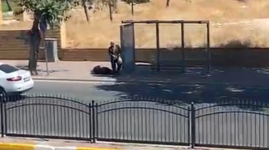 Durakta bekleyen eşini vurdu, polise teslim oldu