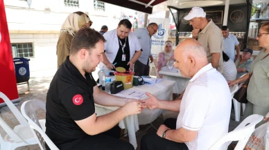 Camide sağlık  taraması yapıldı
