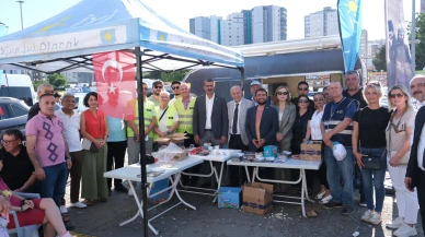 İYİ Parti İstanbul İl Başkanı Yücel Coşkun Beylikdüzü'nde saha çalışmasına katıldı