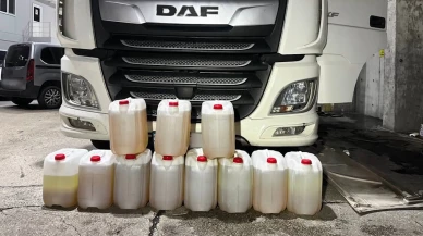 İstanbul’da tır’ın yakıt tankında 224 kilogram sıvı metamfetamin ele geçirildi