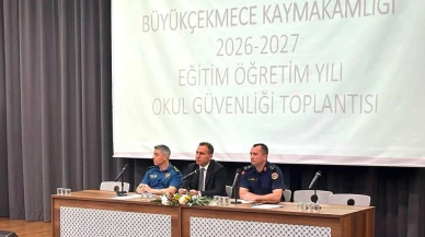 Büyükçekmece'de okul güvenliği arttırıldı