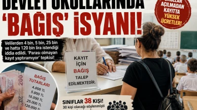 Para yoksa kayıt da yok! Devlet okullarında kayıt isyanı yaşanıyor