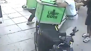 Bakırköy’de motokuryeye yumruklu saldırı; şikayetçi oldu